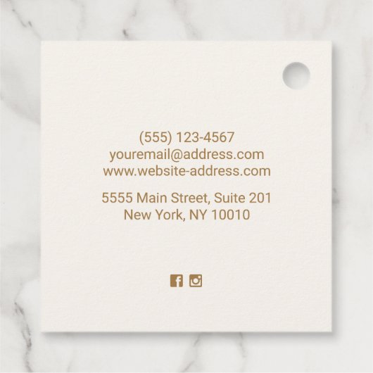 クラフターとデザイナー フェイバータグ (裏面)