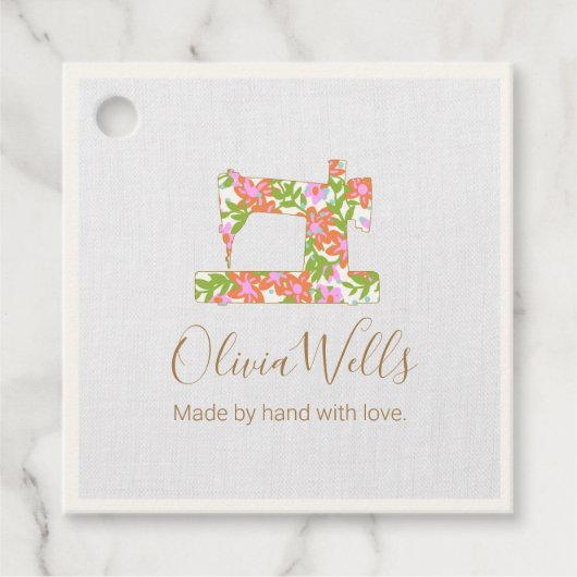 クラフターとデザイナー フェイバータグ (正面)