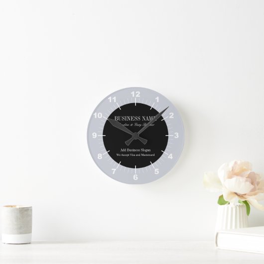 クラフタービジネスアーティストウォール時計 ラウンド壁時計 (ホーム)