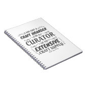 クラフター非工芸品運搬機，キュレーター工芸品供給 ノートブック (右側)