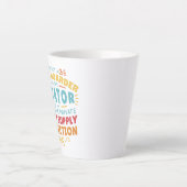 クラフトおもしろいホーダーコレクター引用文ことわざ カフェラテマグ (正面)