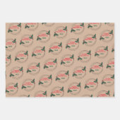 クラフトお届けカスタマイズ下さい ラッピングペーパーシート (正面3)