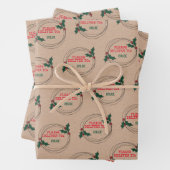 クラフトお届けカスタマイズ下さい ラッピングペーパーシート (インサイチュ)