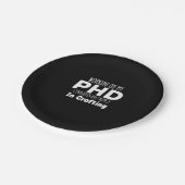 クラフトで進行中のPHDプロジェクト 折り返し地点 ペーパープレート (アングル)