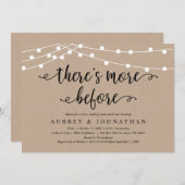 クラフトのリハーサル素朴ディナー 招待状 (正面/裏面)