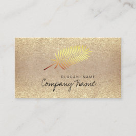 クラフトは金ぱくの精神のグリッターの名刺を印刷しました 名刺