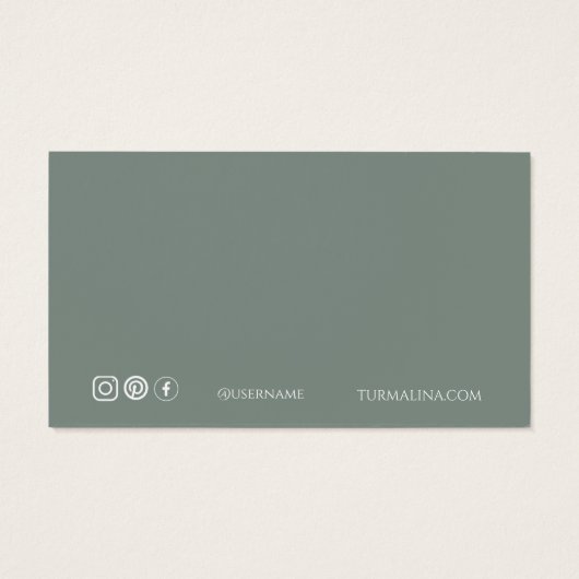 クラフトアイボリーグレーデュスキーイヤリングホルダーソーシャルメディア (裏面)