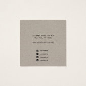 クラフトアドロゴペンダントネックレススクエアディスプレイ (裏面)