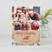 クラフトウィンターフローラクリスマストラック4写真 シーズンカード (スタンド正面)