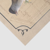 クラフトウォーブラーバードバードハウス縁どデカップタン 薄葉紙 (詳細)