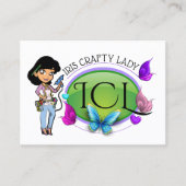 クラフトエレガント名刺 コーリングカード (正面)