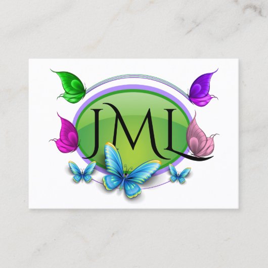 クラフトエレガント名刺 コーリングカード (正面)