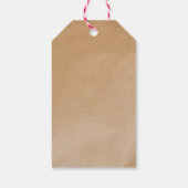 クラフトエレガント紙ホワイトリアインフォレスト ギフトタグ (裏面)