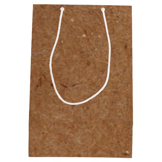 クラフトオータムブライドサンフラワーパーティー抱き枕 ミディアムペーパーバッグ (裏面)