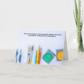 クラフトカード サンキューカード (裏面)