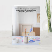 クラフトカード サンキューカード (裏面)