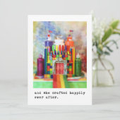 クラフトキャッスルクラフトイベント招待状 招待状 (スタンド正面)