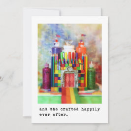 クラフトキャッスルクラフトイベント招待状 招待状