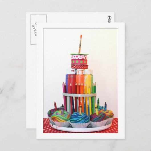 「クラフトケーキ」の写真 ポストカード (正面/裏面)