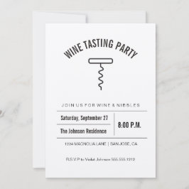 クラフトコレクションワインテイスティング招待状 招待状