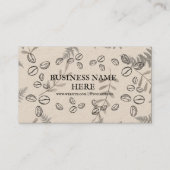 クラフトコーヒー豆カフェコーヒーショップ ロイヤリティカード (正面)