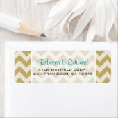 クラフトシェブロン住所 シール (インサイチュ)