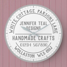 クラフトショップウォールクロック