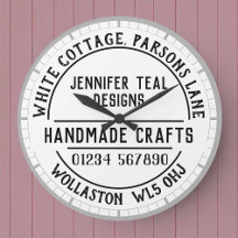 クラフトショップウォールクロック