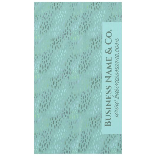 クラフトショープロモポップ・アートのンアップビジネスグリーン テーブルクロス (正面)