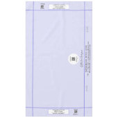 クラフトショーラベンダー60 x 104 QRコード テーブルクロス (正面)