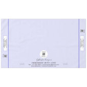 クラフトショーラベンダー60 x 104 QRコード テーブルクロス (正面(横))