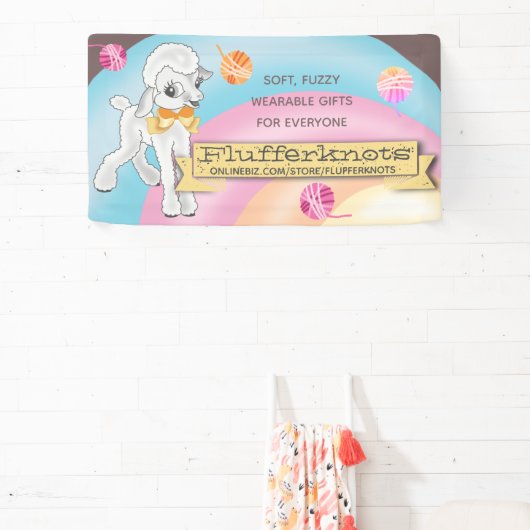 クラフトショー子羊の編み物クロチェットホームズプン 横断幕 (インサイチュ)