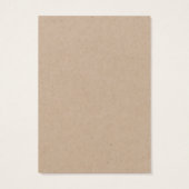 クラフトシンプルイヤリング表示カード (裏面)