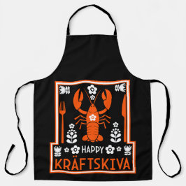 クラフトスキヴァ – スウェーデンクレイフィッシュパーティー エプロン