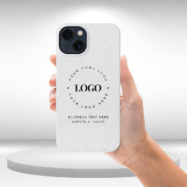 クラフトスタイルビジネスカスタム文字ロゴ&ロゴ素朴 iPhone 13ケース