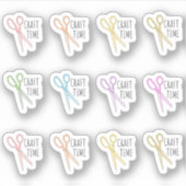 クラフトタイムはさみクラフター趣味リマインダープランナー シール (正面)