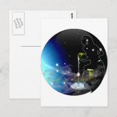 クラフトダンジョン〔占星術の〕十二宮図アクエリアス ポストカード (正面/裏面)
