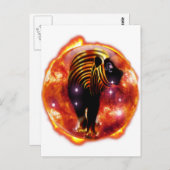 クラフトダンジョン〔占星術の〕十二宮図 – レオ ポストカード (正面/裏面)