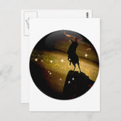 クラフトダンジョン〔占星術の〕十二宮図-山羊座 ポストカード (正面/裏面)