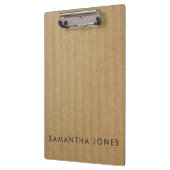 クラフトダンボール紙パーソナライズされたオフィスギフト クリップボード (左)