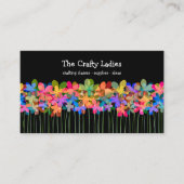 クラフトテーマトレンディー2面 名刺 (正面)