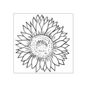 クラフトデコひまわり ラバースタンプ (インプリント)