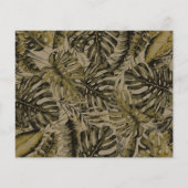 クラフトトロピカルパ葉ームの結婚式の日付を保存 (裏面)