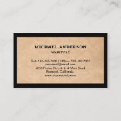 クラフトハウス素朴ルーフィング建築ルーファー 名刺 (裏面)