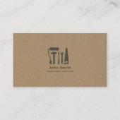 クラフトハンディマン&ホーム修理サービス名刺 名刺 (裏面)