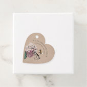 クラフトハートハニージャつるーラベルビーフラワー フェイバータグ (インサイチュ)