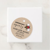 クラフトハートビーのスクリプトapiary honey jarラベル フェイバータグ (インサイチュ)