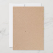 クラフトハート結婚式招待状 招待状 (裏面)