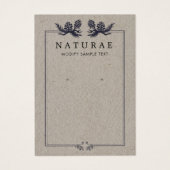 クラフトパイン素朴コーンのイヤリングジュエリー表示 (正面)