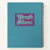 クラフトパーソナライズされたアイディア ノートブック (裏面)